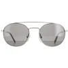 Calvin Klein Round^Sunglasses CK18116S 045 Silver Grey