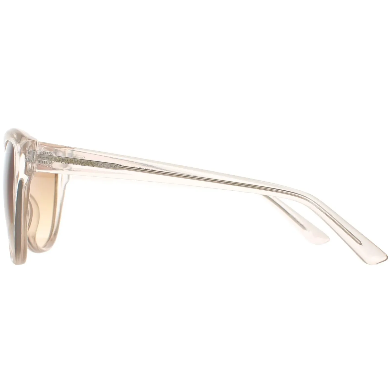 Calvin Klein Cat-Eye^Sunglasses CK19536S 270 Crystal Beige Brown Gradient