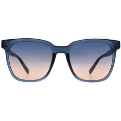 Calvin Klein Square^Sunglasses CK20519S 410 Crystal Navy Blue Peach Gradient