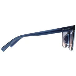 Calvin Klein Square^Sunglasses CK20519S 410 Crystal Navy Blue Peach Gradient