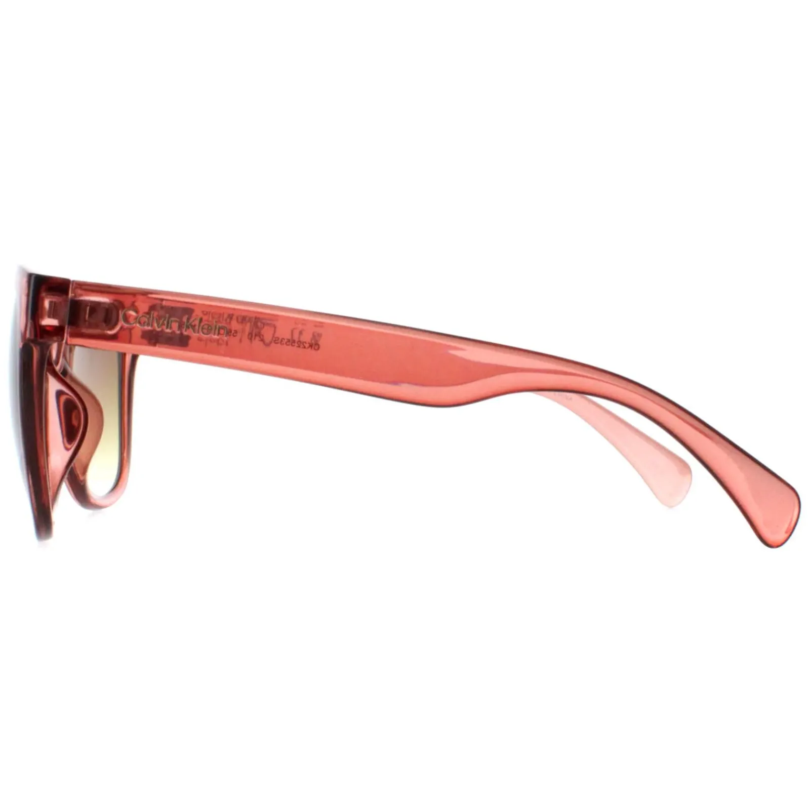 Calvin Klein Square^Sunglasses CK22553S 210 Transparent Brown Brown Gradient