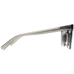 Calvin Klein Square^Sunglasses CK20519S 070 Crystal Smoke Gunmetal Mirror