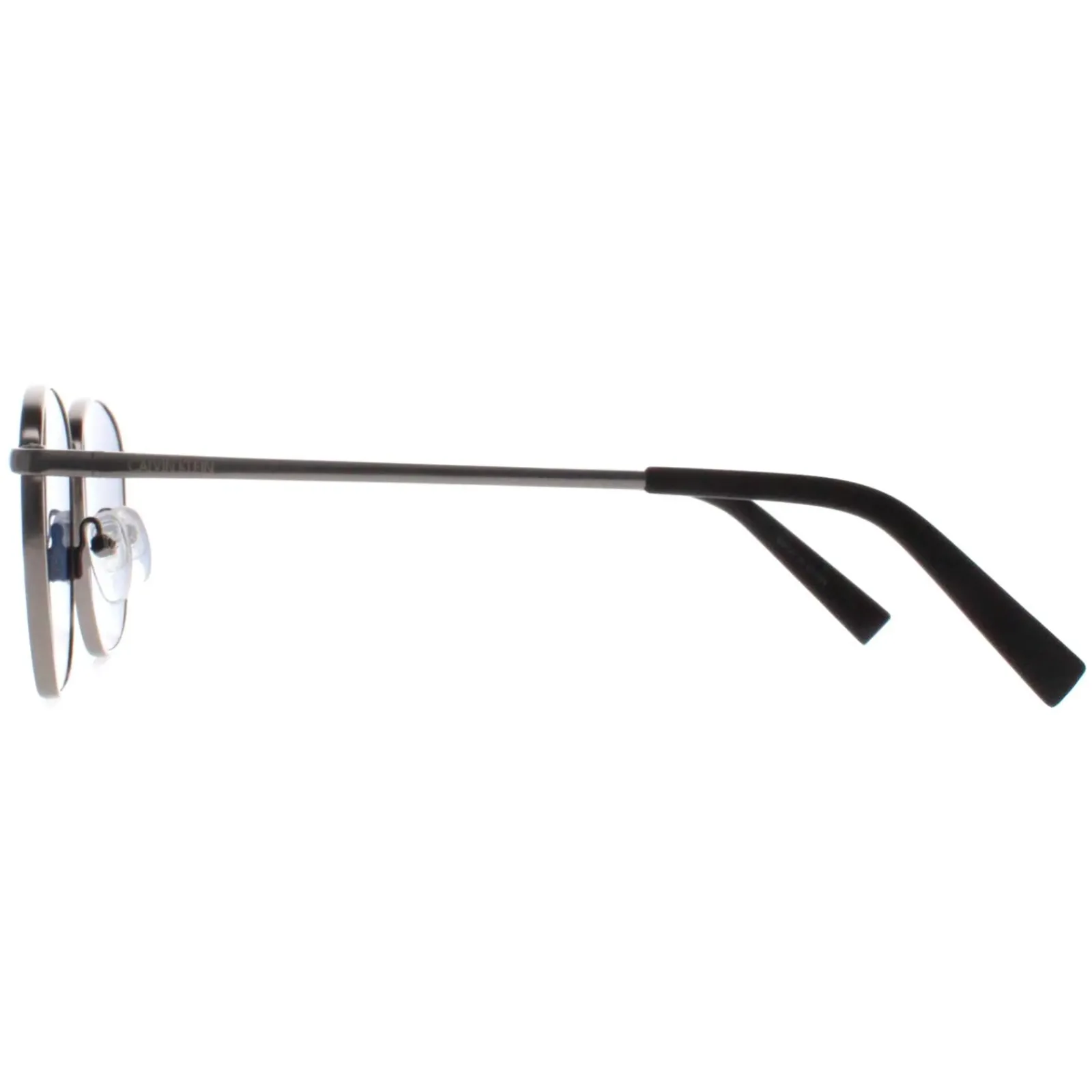 Calvin Klein Square^Sunglasses CK20122S 008 Matte Gunmetal Solid Blue