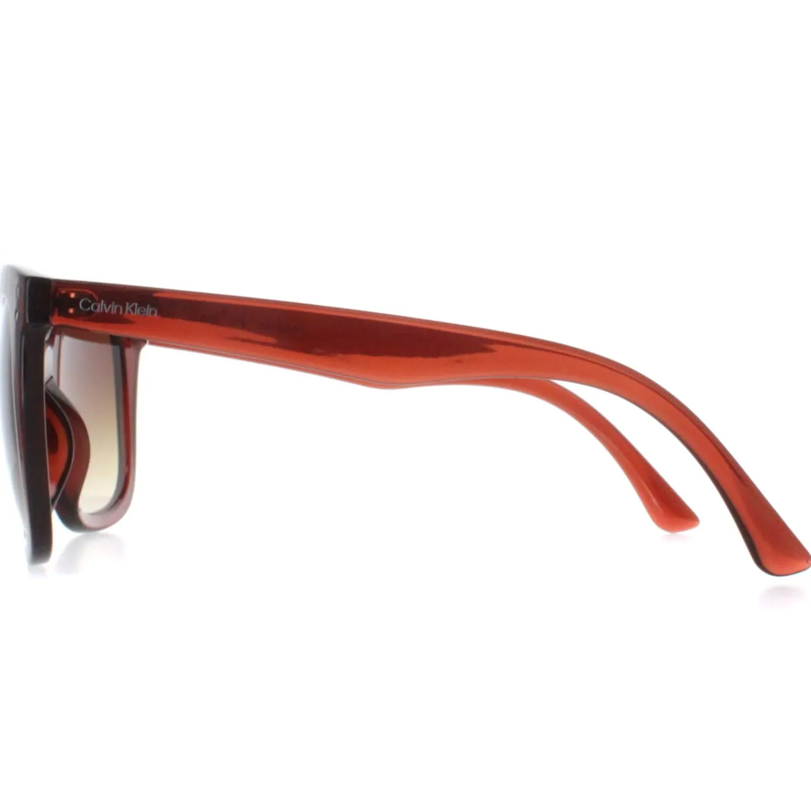 Calvin Klein Square^Sunglasses CK22550S 210 Transparent Brown Brown Gradient