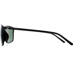 Calvin Klein Rectangle^Sunglasses CK22558S 002 Matte Black Green
