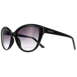 Calvin Klein Cat-Eye^Sunglasses CK19536S 001 Black Grey Gradient