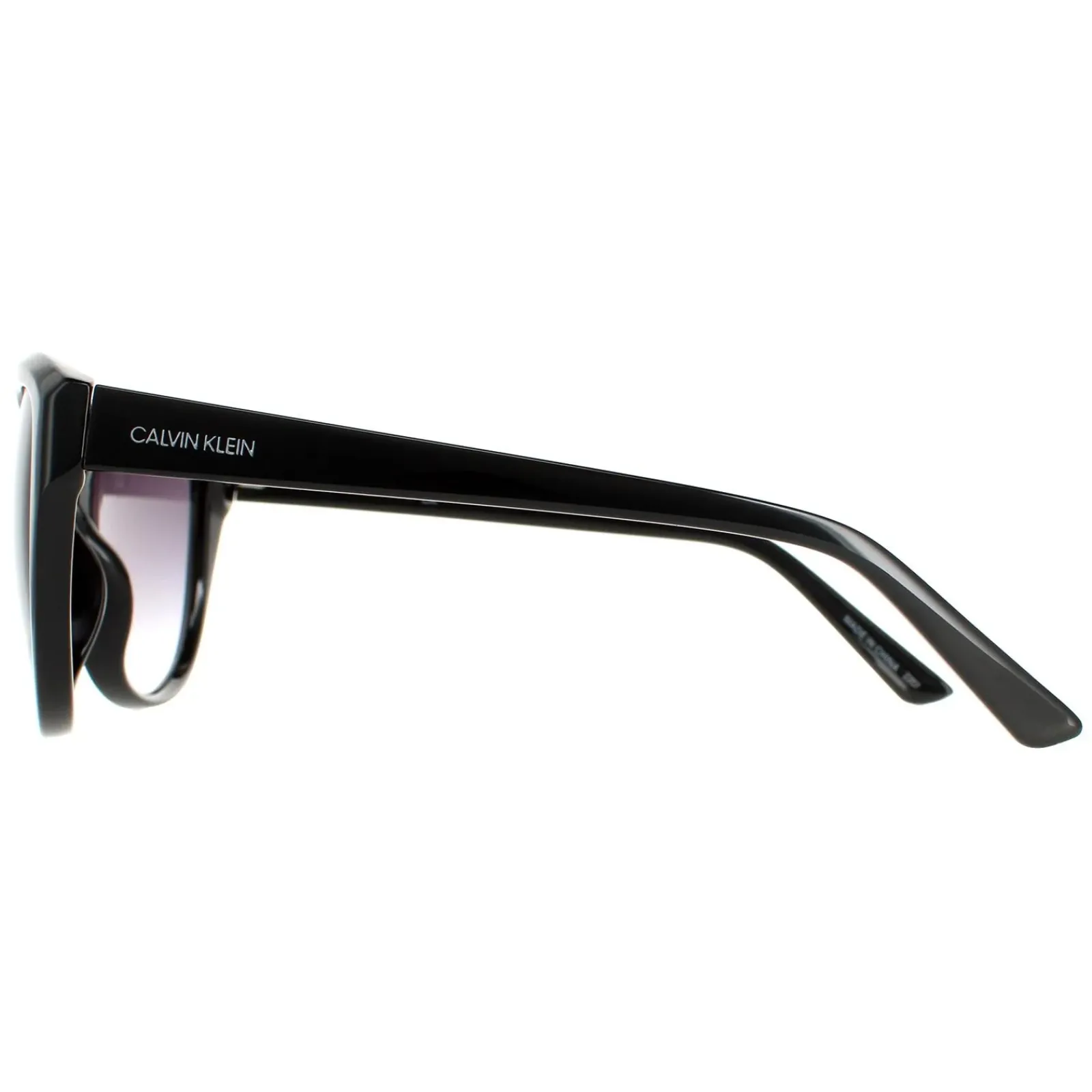 Calvin Klein Cat-Eye^Sunglasses CK19536S 001 Black Grey Gradient