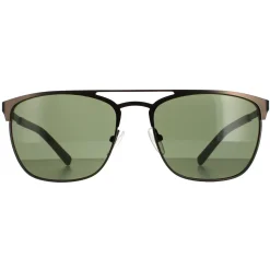Calvin Klein Square^Sunglasses CK20123S 008 Matte Gunmetal Solid Green G15