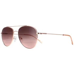 Calvin Klein Aviator^Sunglasses CK20120S 780 Rose Gold Brown Gradient