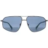 Calvin Klein Aviator^Sunglasses CK23126S 014 Light Gunmetal Blue
