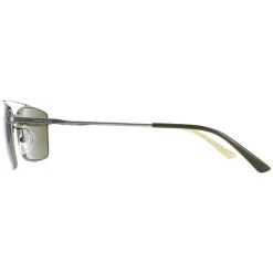 Calvin Klein Rectangle^Sunglasses CK18117S 008 Satin Gunmetal Green