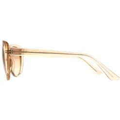 Calvin Klein Cat-Eye^Sunglasses CK19560S 270 Crystal Beige Brown Gradient