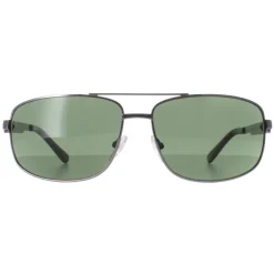 Calvin Klein Rectangle^Sunglasses CK22123S 051 Light Ruthenium Green