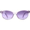 Calvin Klein Cat-Eye^Sunglasses CK20517S 551 Crystal Lilac Purple Gradient