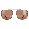 Calvin Klein Square^Sunglasses CK19136S 200 Brown Brown