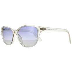 Calvin Klein Cat-Eye^Sunglasses CK20517S 740 Crystal Pale Yellow Yellow Gradie