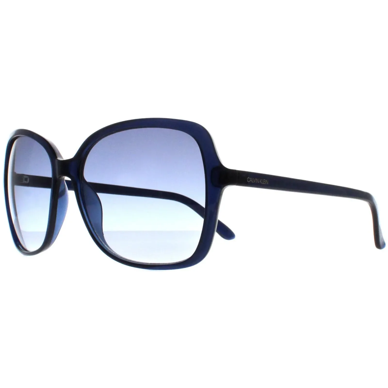 Calvin Klein Butterfly^Sunglasses CK19561S 410 Milky Navy Blue Gradient