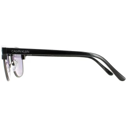 Calvin Klein Square^Sunglasses CK20314S 001 Shiny Black Solid Smoke