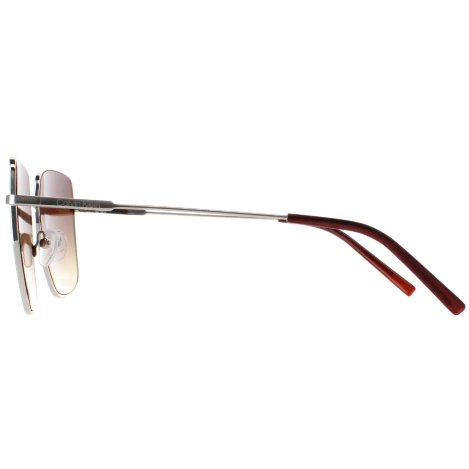 Calvin Klein Square^Sunglasses CK22121S 714 Gold Brown Gradient