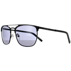 Calvin Klein Square^Sunglasses CK20123S 001 Matte Black Solid Smoke