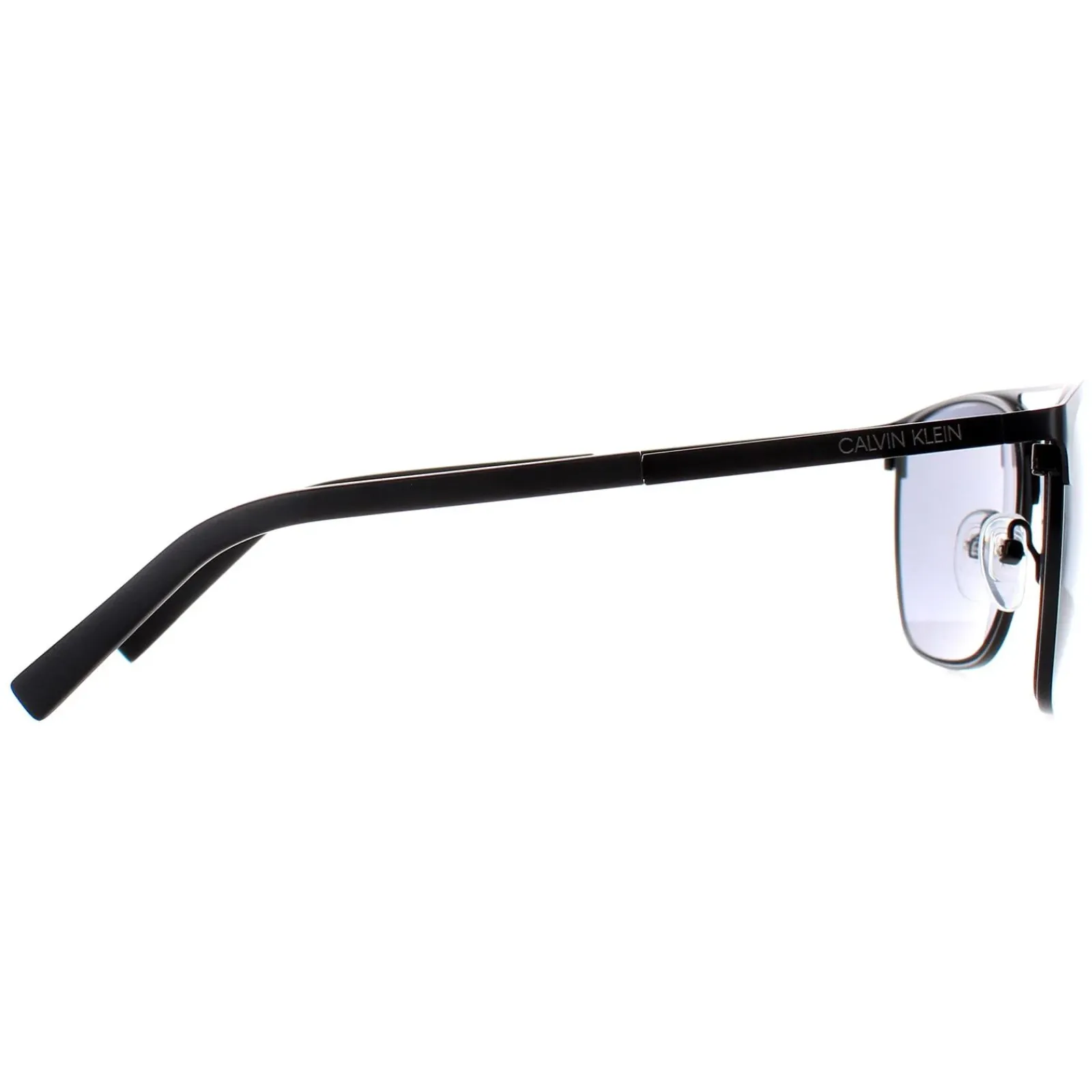 Calvin Klein Square^Sunglasses CK20123S 001 Matte Black Solid Smoke