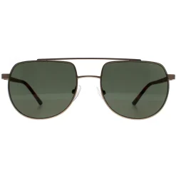 Calvin Klein Aviator^Sunglasses CK20301S 716 Matte Light Gold Green