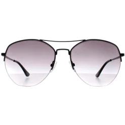 Calvin Klein Aviator^Sunglasses CK20121S 001 Black Grey Gradient