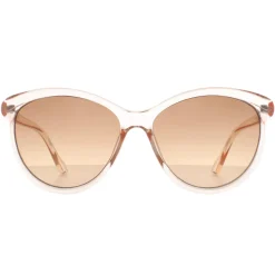 Calvin Klein Cat-Eye^Sunglasses CK19534S 270 Crystal Beige Brown Gradient