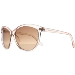 Calvin Klein Cat-Eye^Sunglasses CK19534S 270 Crystal Beige Brown Gradient