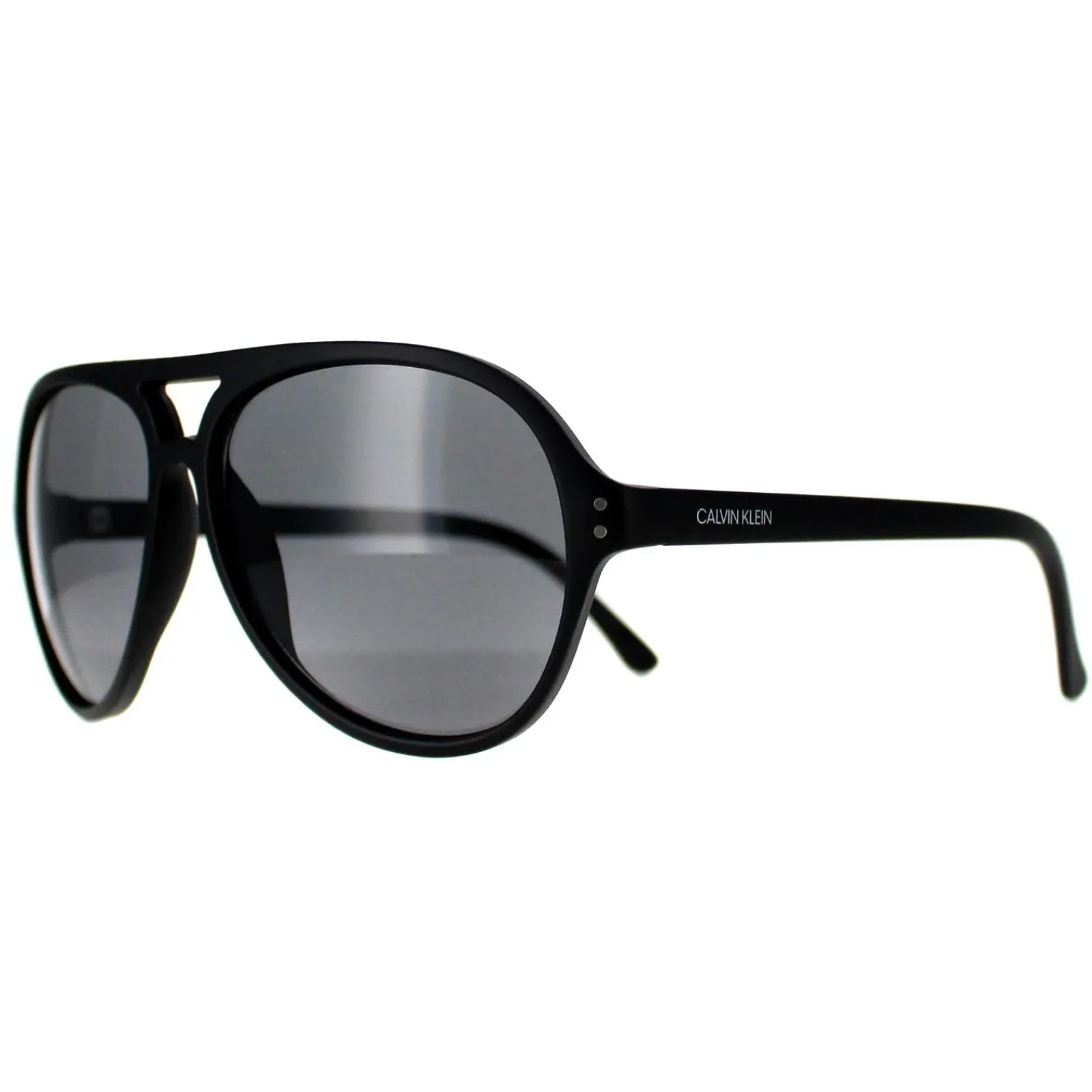 Calvin Klein Aviator^Sunglasses CK19532S 001 Matte Black Grey