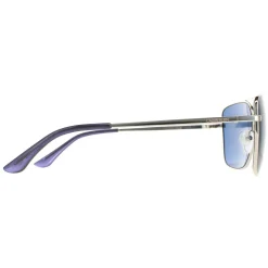 Calvin Klein Square^Sunglasses CK19136S 045 Silver Smoke Grey