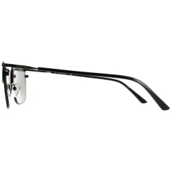 Calvin Klein Rectangle^Sunglasses CK19308S 001 Satin Black Grey