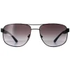 Calvin Klein Aviator^Sunglasses CK20319S 001 Matte Black Cobalt Blue Grey
