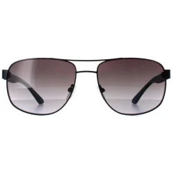 Calvin Klein Aviator^Sunglasses CK20319S 001 Matte Black Cobalt Blue Grey