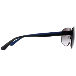 Calvin Klein Aviator^Sunglasses CK20319S 001 Matte Black Cobalt Blue Grey