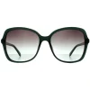 Calvin Klein Butterfly^Sunglasses CK19561S 360 Milky Emerald Grey Gradient