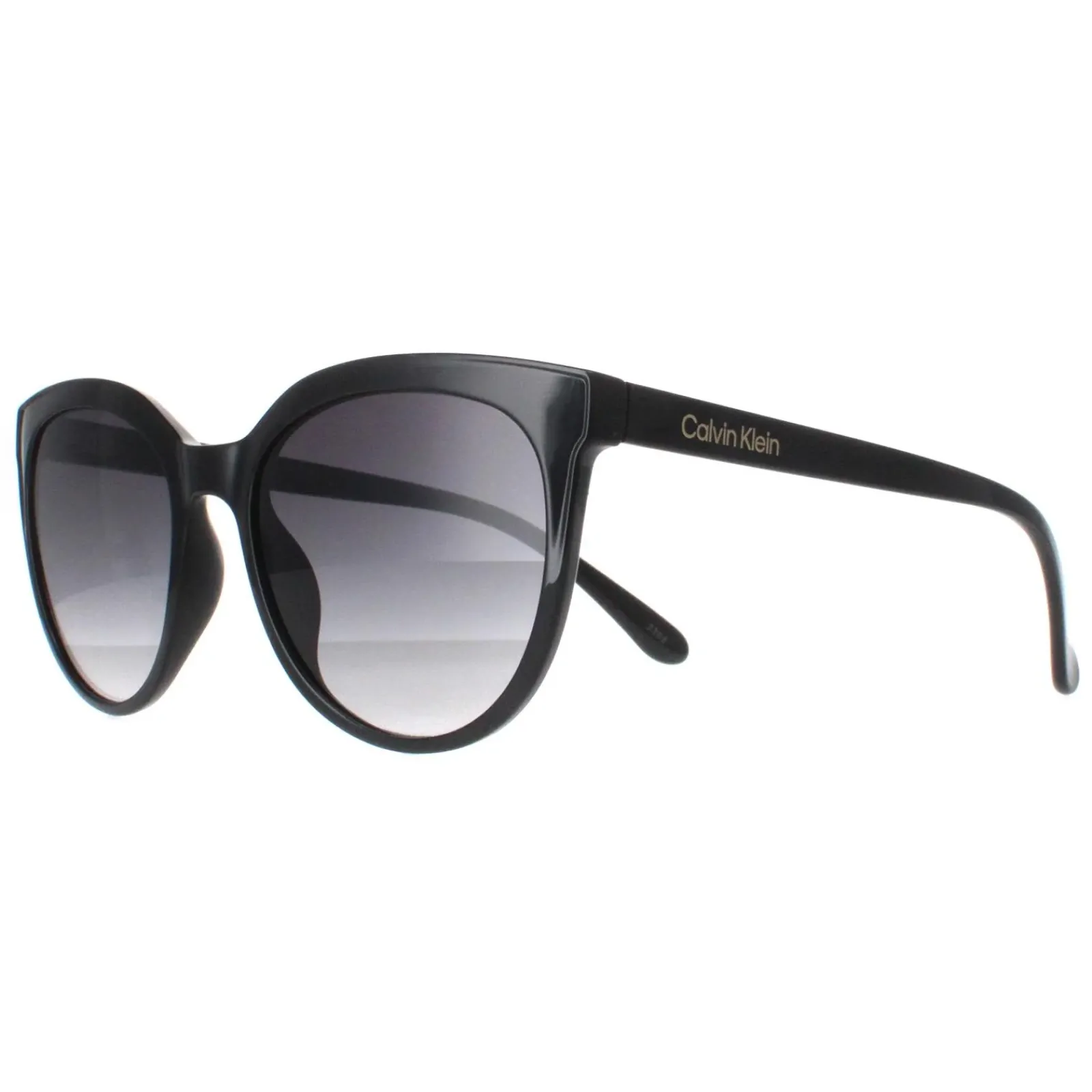 Calvin Klein Cat-Eye^Sunglasses CK22552S 001 Shiny Black Grey Gradient