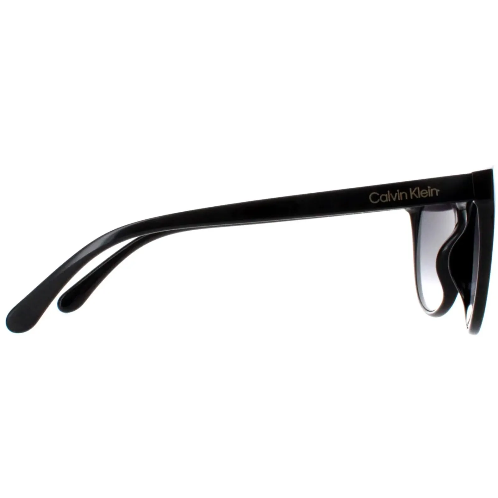 Calvin Klein Cat-Eye^Sunglasses CK22552S 001 Shiny Black Grey Gradient