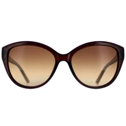 Calvin Klein Cat-Eye^Sunglasses CK19536S 210 Crystal Brown Brown