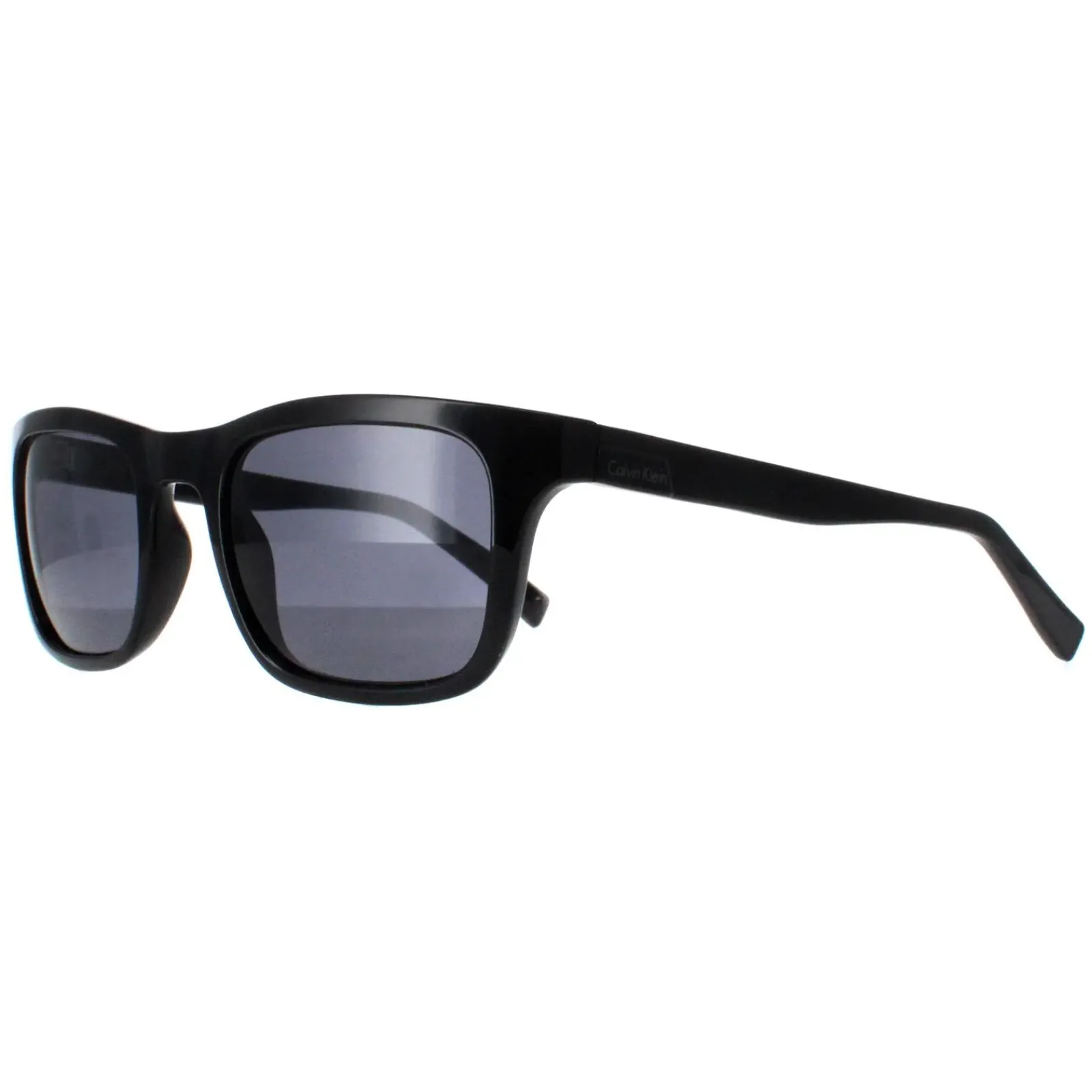 Calvin Klein Rectangle^Sunglasses R748S 001 Black Grey