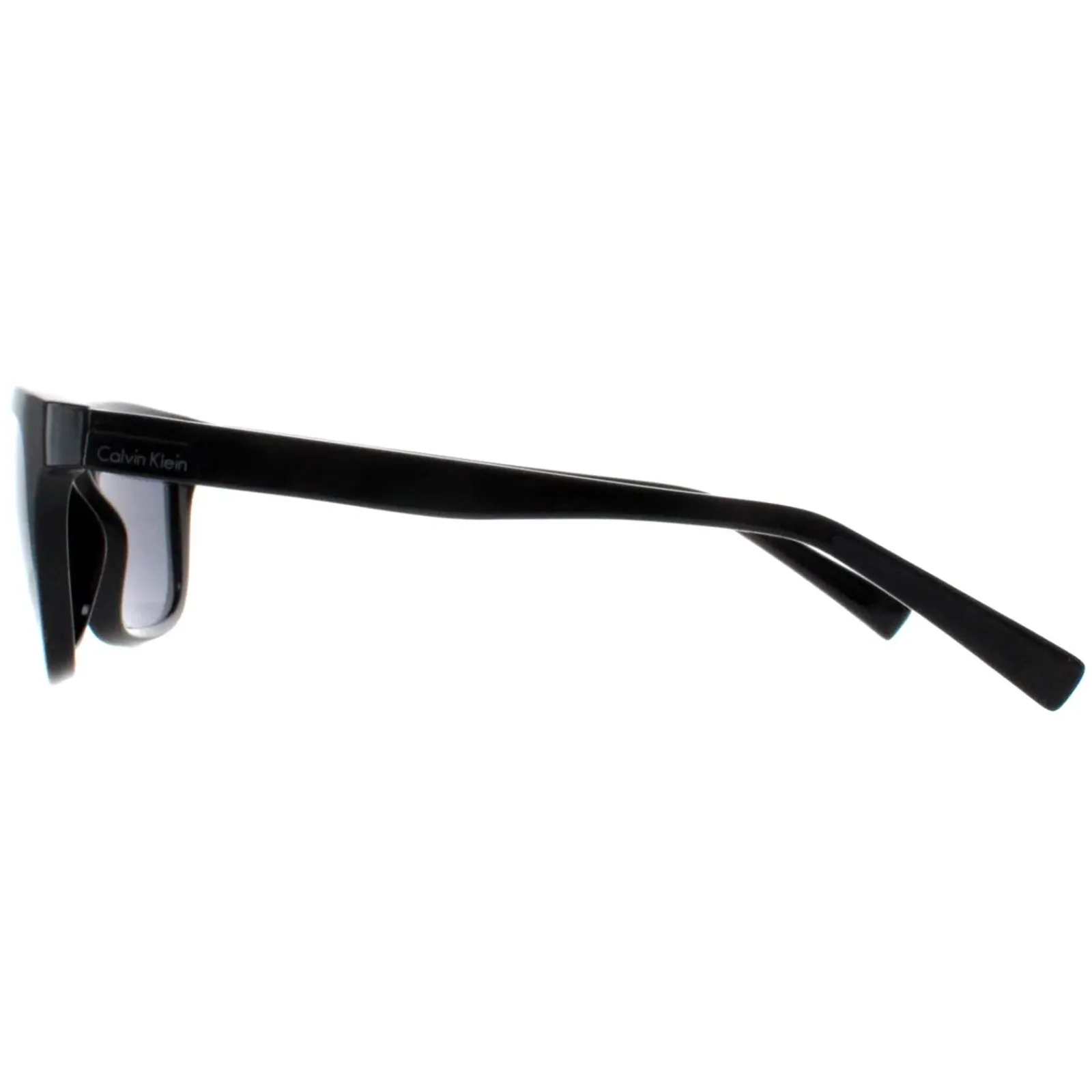 Calvin Klein Rectangle^Sunglasses R748S 001 Black Grey