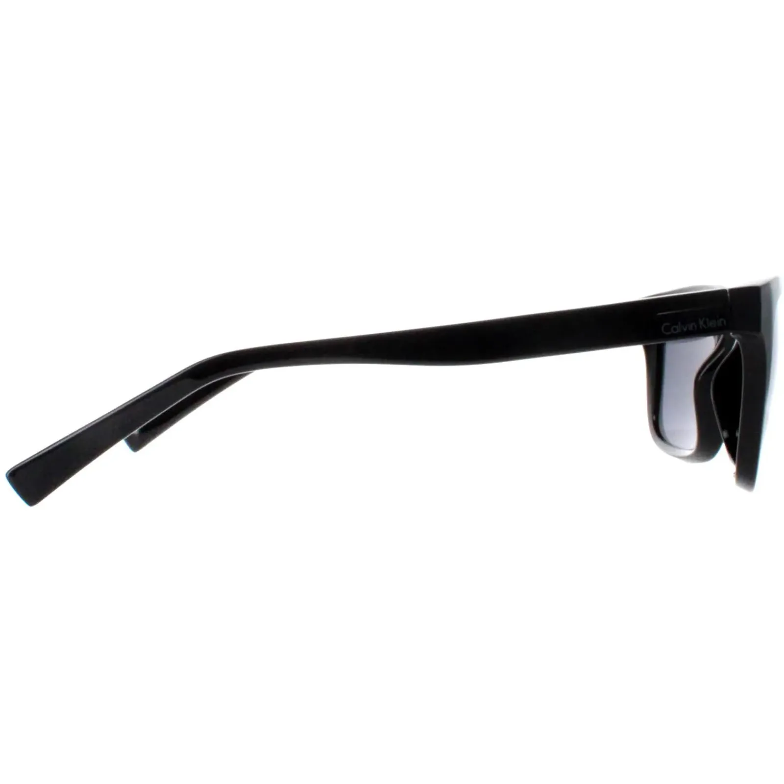 Calvin Klein Rectangle^Sunglasses R748S 001 Black Grey