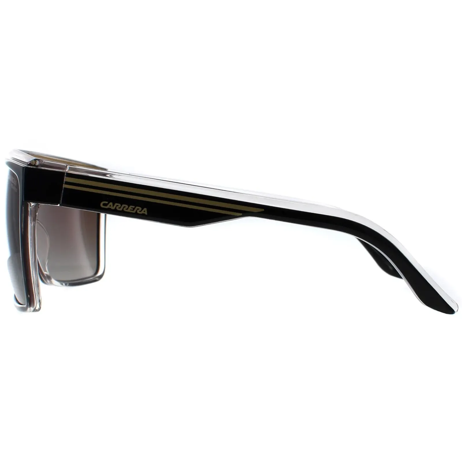 Carrera Shield|Shield^Sunglasses 22 2M2/LA Black Gold Brown Polarized