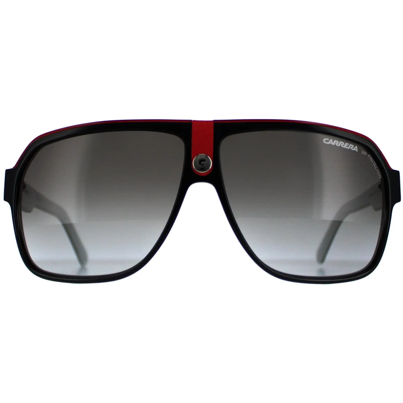 Carrera Aviator^Sunglasses 33 8V4 PT Black & White Black Gradient