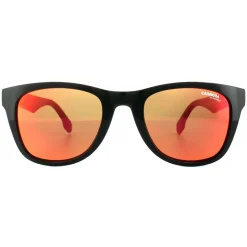 Carrera Rectangle^Sunglasses 5038/S PPR UZ Black Red Mirror