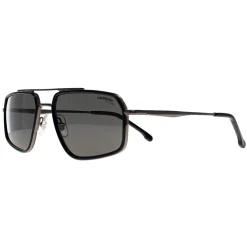 Carrera Polarised|Aviator^Sunglasses 338/S V81 M9 Dark Ruthenium Black Grey Pola