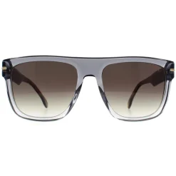 Carrera Rectangle^Sunglasses 340/S FT3 9K Crystal Grey Green Gradient