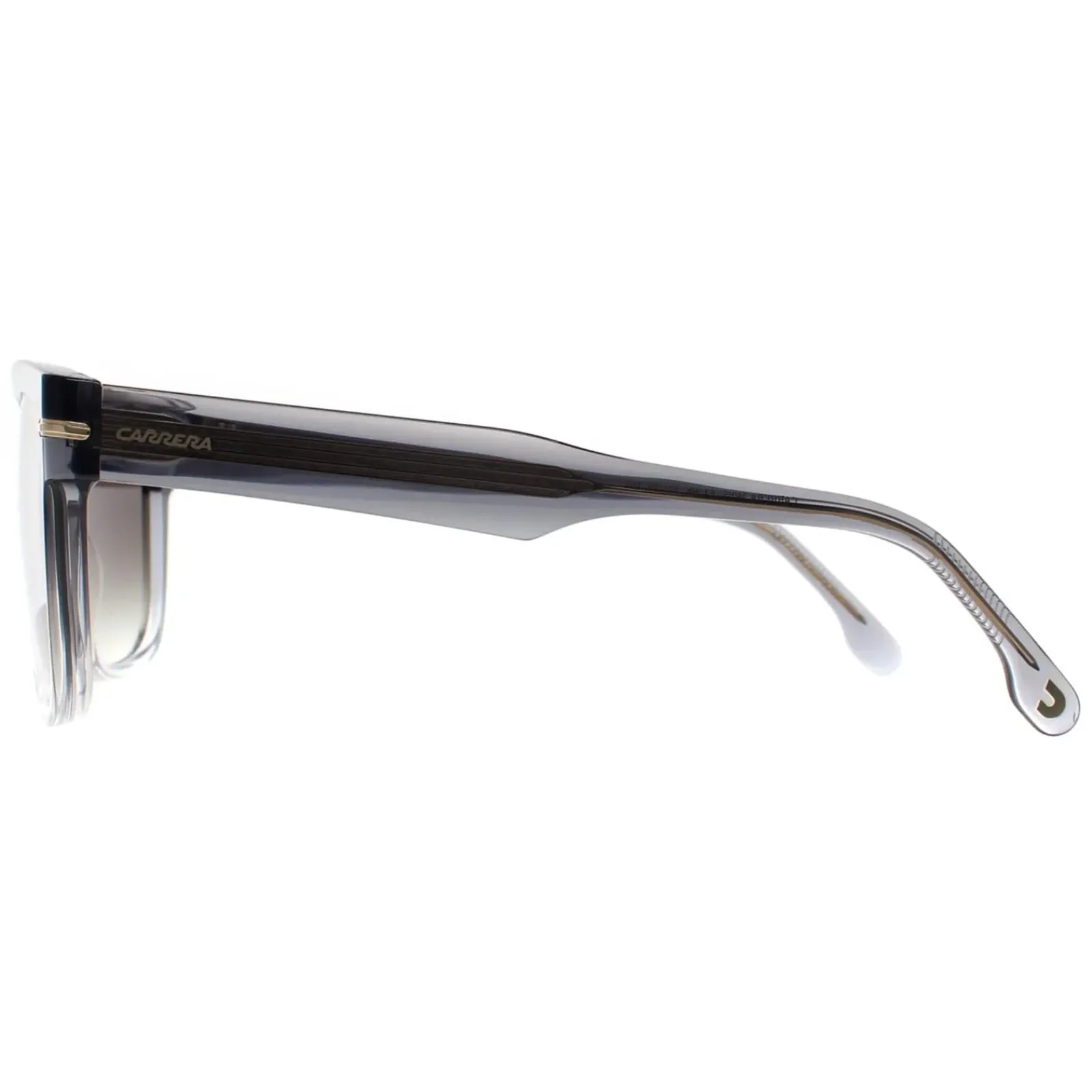 Carrera Rectangle^Sunglasses 340/S FT3 9K Crystal Grey Green Gradient