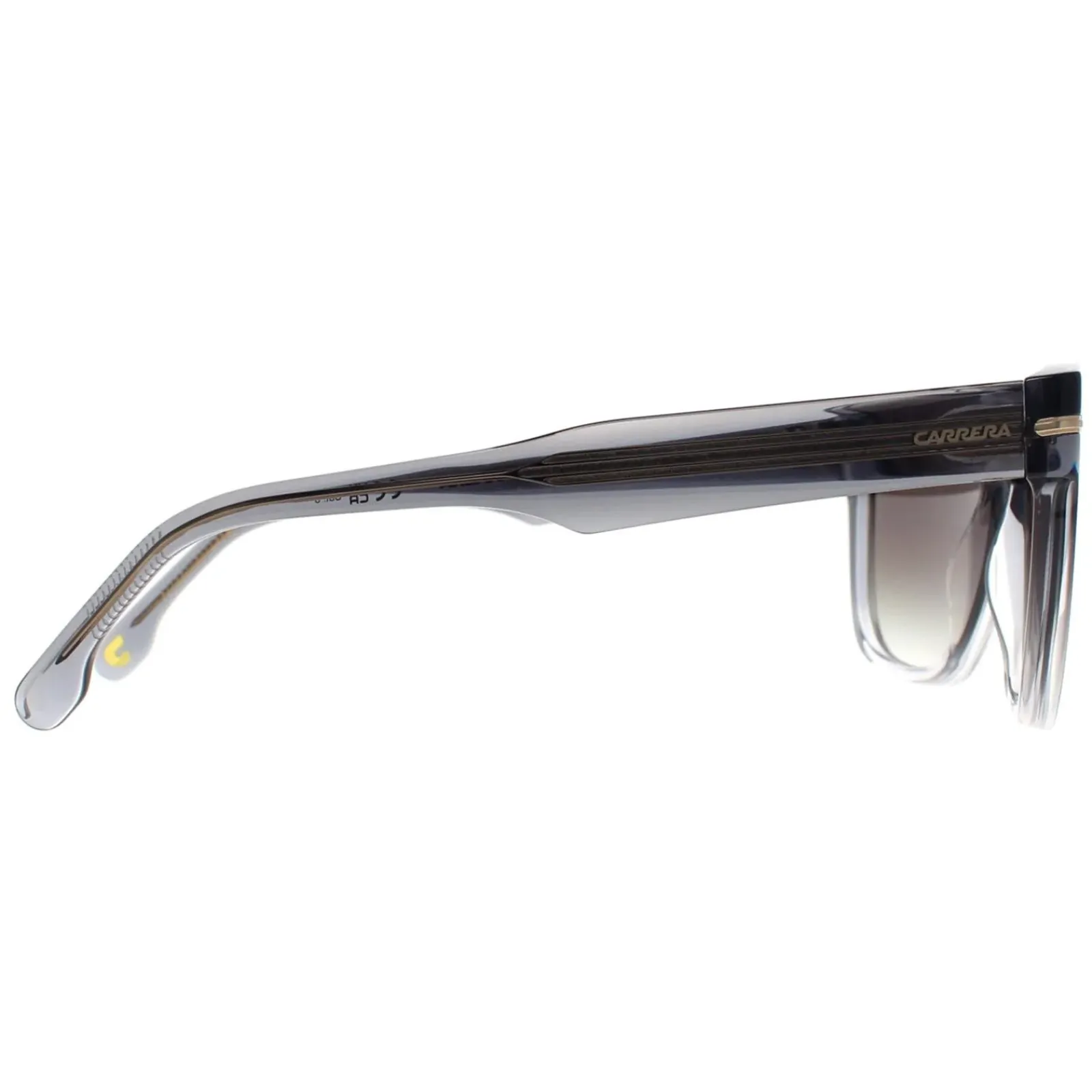 Carrera Rectangle^Sunglasses 340/S FT3 9K Crystal Grey Green Gradient