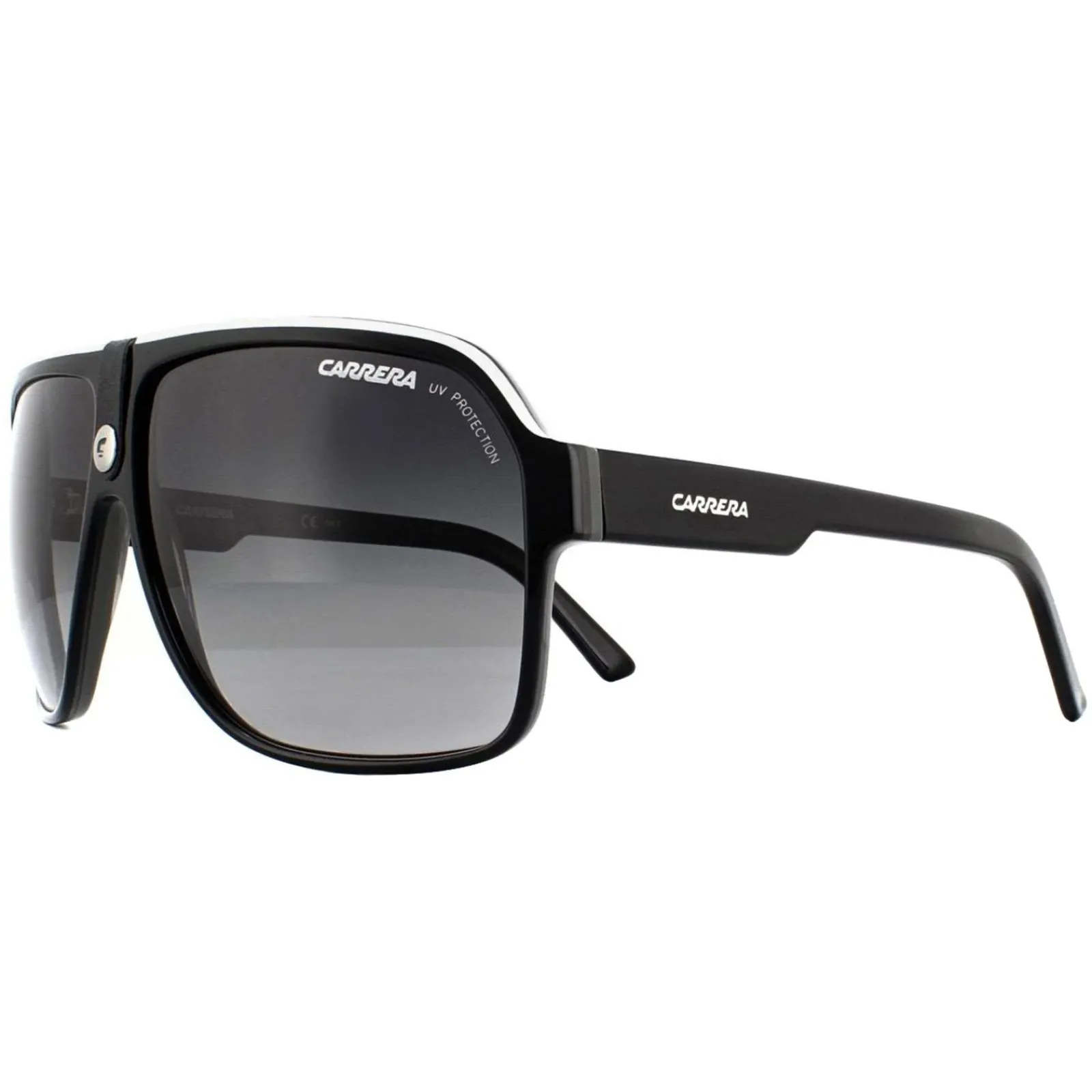 Carrera Aviator|Aviator^Sunglasses 33 8V6 9O Black and White Grey Gradient